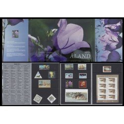 Aland 2015 Año completo MNH en carpeta Oficial
