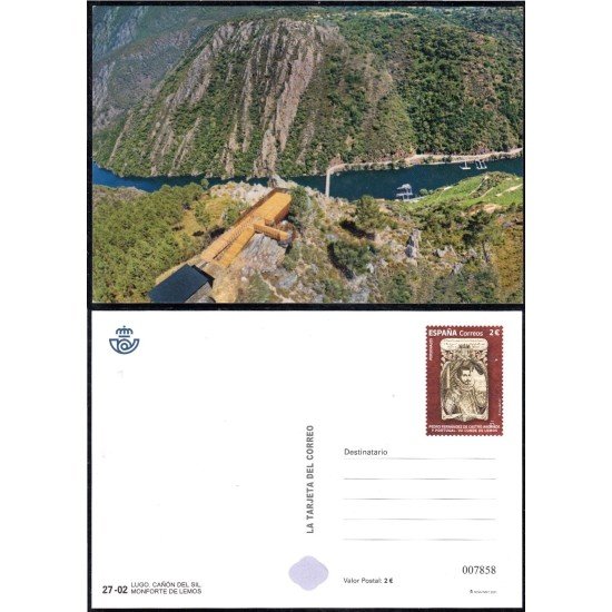 España Tarjetas del Correo y de Iniciativa Privada164 2021 Privada Lugo Cañón del Sil