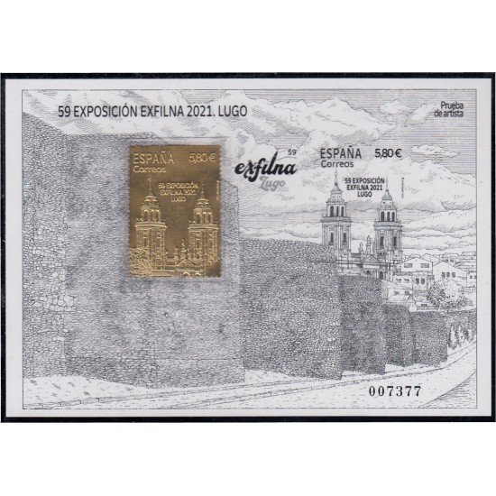 España Spain Prueba de lujo 158 2021 Exfilna Lugo