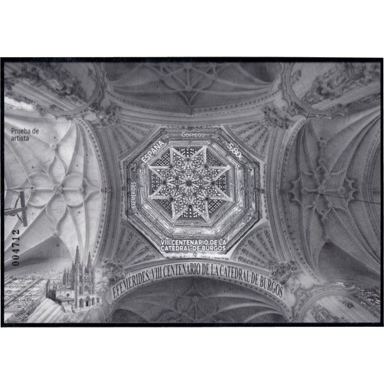 España Spain Prueba de lujo 155 2021 Catedral de Burgos España Spain Prueba de lujo 155 2021 Catedral de Burgos