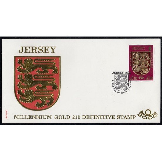 Jersey 919 2000 Nuevo Milenio Sobre Primer Día Jersey 919 2000 Nuevo Milenio Sobre Primer Día