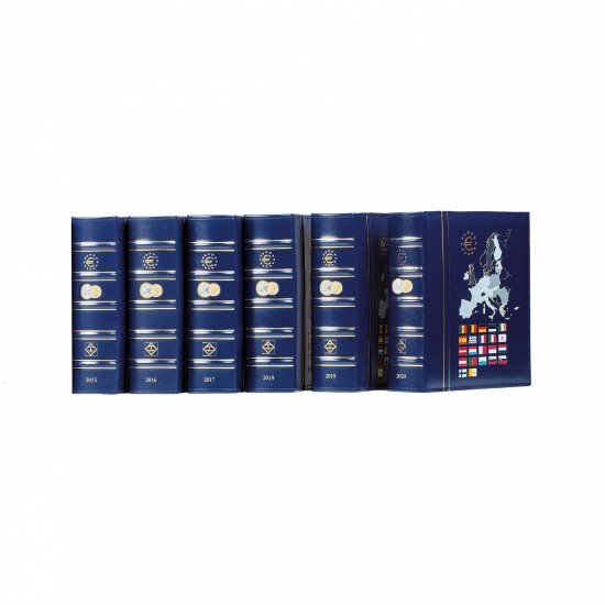Leuchtturm 365237 Álbum VISTA Anual Euro 2022