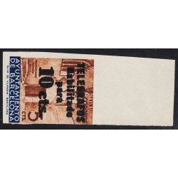 Barcelona Telégrafos 9 1936 Puerta Gótica Ayuntamiento sin goma