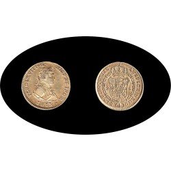 España 1813 2 escudos Madrid IG Ferdin VII Fernando Gold Au España 1813 2 escudos Madrid IG Ferdin VII Fernando Gold Au