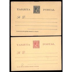Puerto Rico EP 5/6 1894 Entero Postal Alfonso XIII Puerto Rico EP 5/6 1894 Entero Postal Alfonso XIII