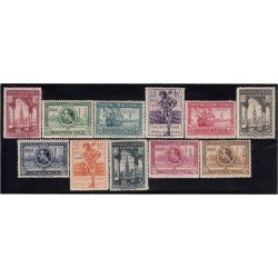 Tánger 37/47 1929 Expo Sevilla Barcelona  Barco Boat MNH 