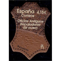 España Spain 5531 2021 Oficios antiguos Repujadores de cuero MNH