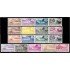 Guinea Española 277/93 1949/50 Paisajes Franco MNH