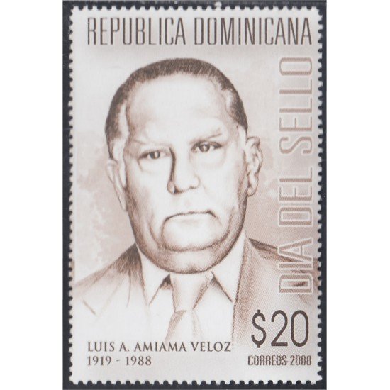 Rep. Dominicana 1561 2008 Día del Sello MNH