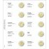 Lindner 1118-30 Hojas individuales para monedas conmemorativas de 2 Euros