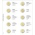 Lindner 1118-31 Hojas individuales para monedas conmemorativas de 2 Euros