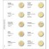 Lindner 1118-32 Hojas individuales para monedas conmemorativas de 2 Euros