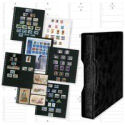 Lindner 1124Omnia-S carpeta de anillas regular con estuche (1124) negro Lindner 1124Omnia-S carpeta de anillas regular con estuche (1124) negro