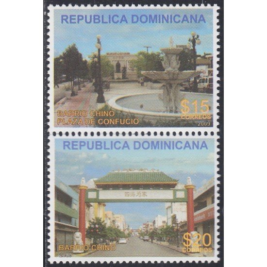 Rep. Dominicana 1574/75 2009 Barrio Chino MNH