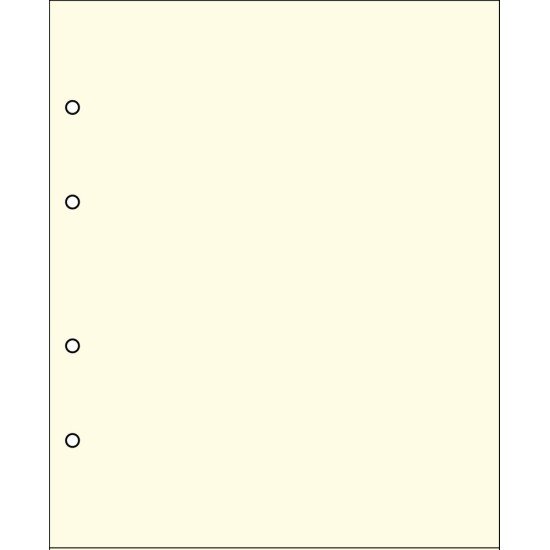 Lindner 803o Hojas Permaphil Cartulina crema 210 x 255 mm
