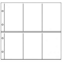 Lindner 3051P Hojas para tarjetas postales XL de 2 x 6 hasta 108 x 160 mm paquete de 10 Lindner 3051P Hojas para tarjetas postales XL de 2 x 6 hasta 108 x 160 mm paquete de 10