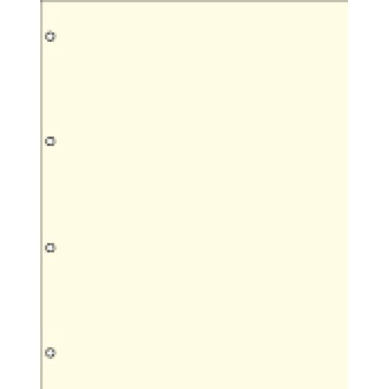 Lindner 806o Hojas Permaphil Cartulina Blanca 235 x 298 mm