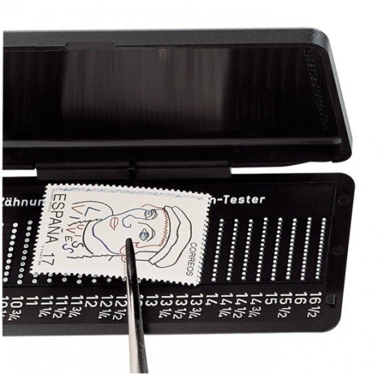 Lindner 2099 Phila-Combi-Box, medidor de perforación