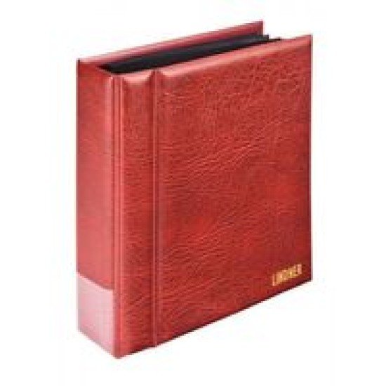 Lindner 1300-W Carpeta acolchada Multi collect ring binder REGULAR rojo