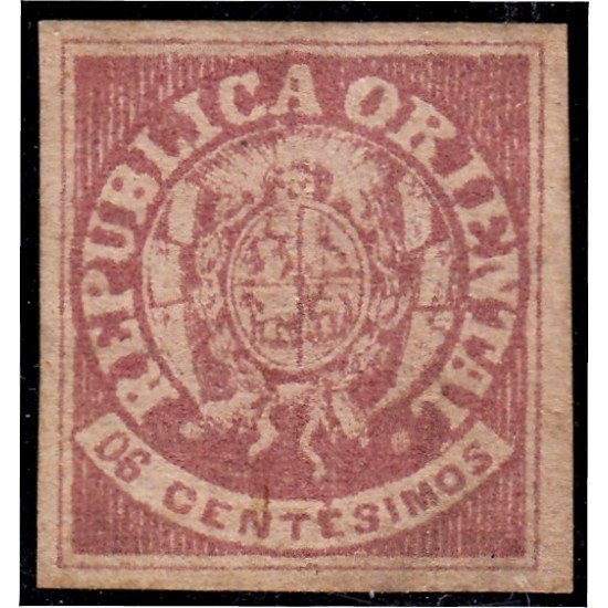 Uruguay 19 1864 Escudo Shield MNH Uruguay 19 1864 Escudo Shield MNH