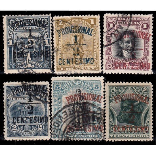 Uruguay 135/40 1898 Presidente Joaquín Suárez usados
