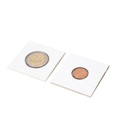 Pardo 182400 Cartón para monedas 25 mms paquete 100 Pardo 182400 Cartón para monedas 25 mms paquete 100