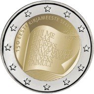 Estonia 2022 2 € euros conmemorativos Literatura Estonia 2022 2 € euros conmemorativos Literatura