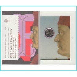 San Marino 2022 2€ euros conmemorativos Piero Della Francesca San Marino 2022 2€ euros conmemorativos Piero Della Francesca