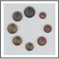España 2022 Emisión monedas Sistema monetario euro € Tira España 2022 Emisión monedas Sistema monetario euro € Tira