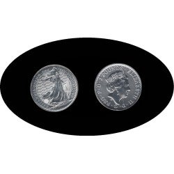 Britania Britannia 1 OZ onza 2022 Liberty 2£ Plata Ag