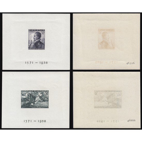 España Spain 864/65 1938 Batalla Lepanto MNH España Spain 864/65 1938 Batalla Lepanto MNH