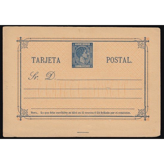 Cuba Entero Postal 1 1879 Alfonso XII