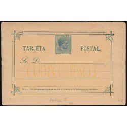 Cuba Entero Postal 16fcc 1882 Alfonso XII Cuba Entero Postal 16fcc 1882 Alfonso XII