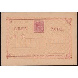 Cuba Entero Postal 17 1882 Alfonso XII Cuba Entero Postal 17 1882 Alfonso XII