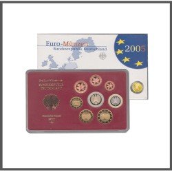 Alemania 2005 Cartera Oficial Estuche Cápsula Proof ( ceca A )