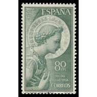 España Spain 1195 1956 Arcángel San Gabriel MNH España Spain 1195 1956 Arcángel San Gabriel MNH