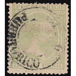 Puerto Rico 160 1898/99 Alfonso XIII Usado Puerto Rico 160 1898/99 Alfonso XIII Usado