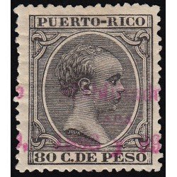 Puerto Rico 166 1898/99 Alfonso XIII MH Puerto Rico 166 1898/99 Alfonso XIII MH