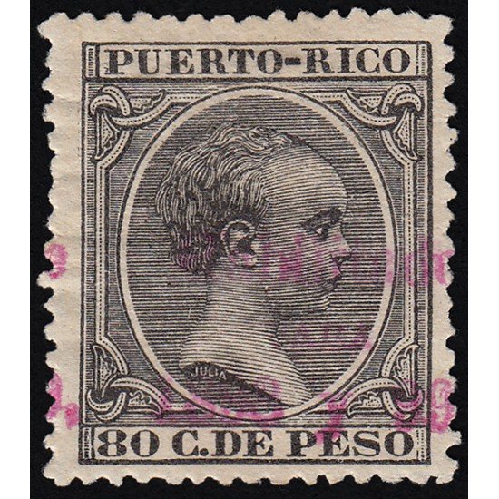 Puerto Rico 166 1898/99 Alfonso XIII MH Puerto Rico 166 1898/99 Alfonso XIII MH