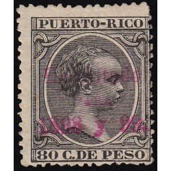 Puerto Rico 166 1898/99 Alfonso XIII MH