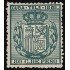 Cuba Telégrafos 54 1881 Escudo de España MH 