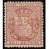 Cuba Telégrafos 80 1894 Escudo de España MH 