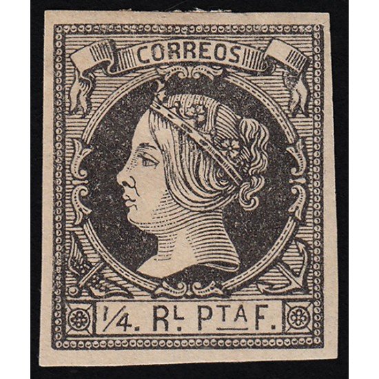 Cuba 11 1862 Isabel II MH Cuba 11 1862 Isabel II MH