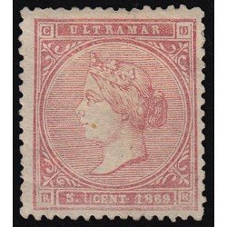 Cuba  23 1869  Isabel II MH