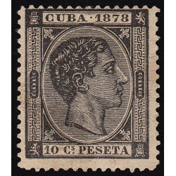 Cuba 45 1878 Alfonso XII MH Cuba 45 1878 Alfonso XII MH
