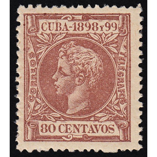 Cuba 171 1898 Alfonso XIII MNH Cuba 171 1898 Alfonso XIII MNH