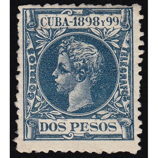 Cuba 173 1898 Alfonso XIII MH Cuba 173 1898 Alfonso XIII MH
