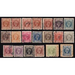 Cuba 154/73 1898 Alfonso XIII  Usados