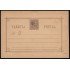 Filipinas Philippines Entero Postal 4 1889 AlfonsoXII 