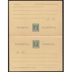 Cuba Entero Postal 36 1898 Alfonso XIII 